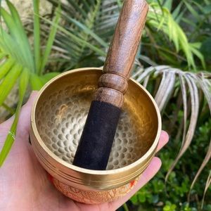 Mini Tibetan Bowl. New and comes with gift box.